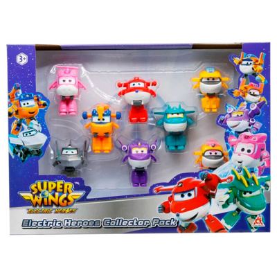 Игровой набор Value из 8 мини-трансформеров Super Wings EU780640 1